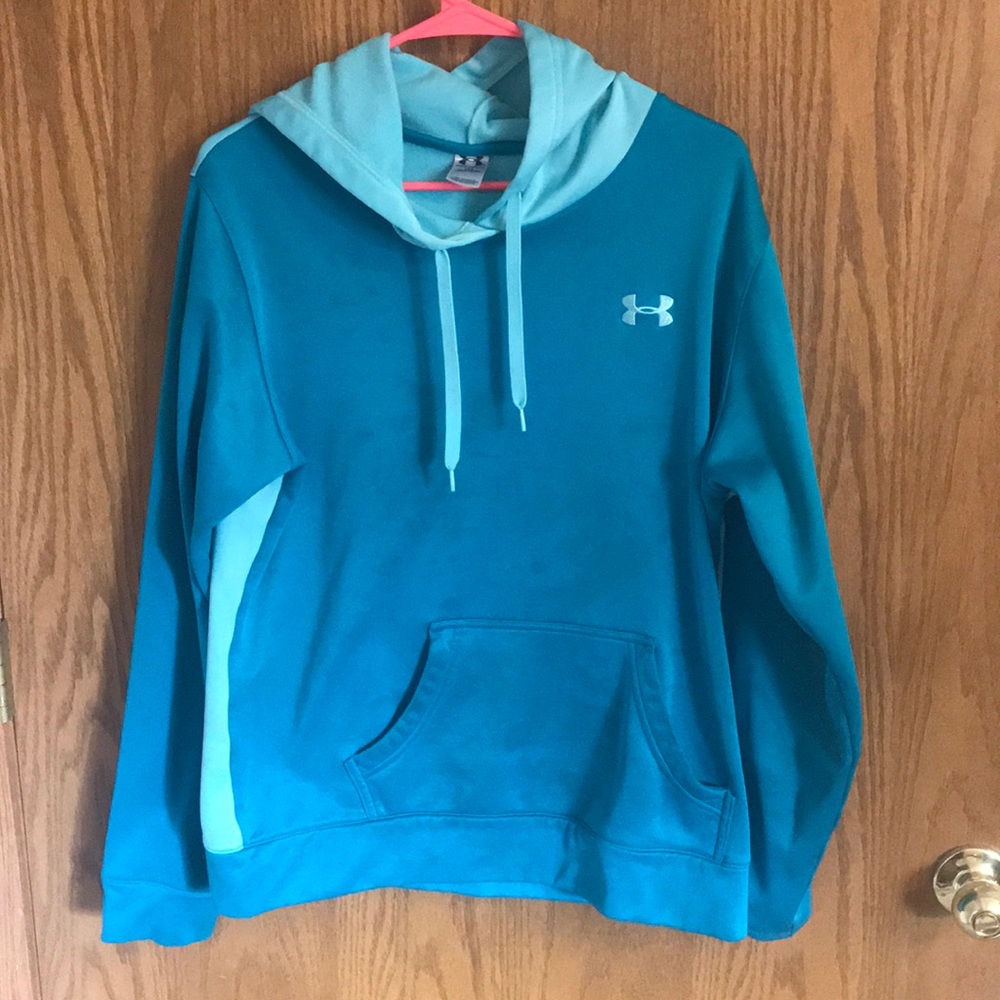 Blue under armour hoodie